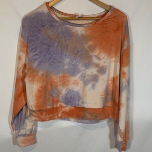 3/$20 Bundle & Save! YELETE Tie-Dye shirt - Coral and Purple